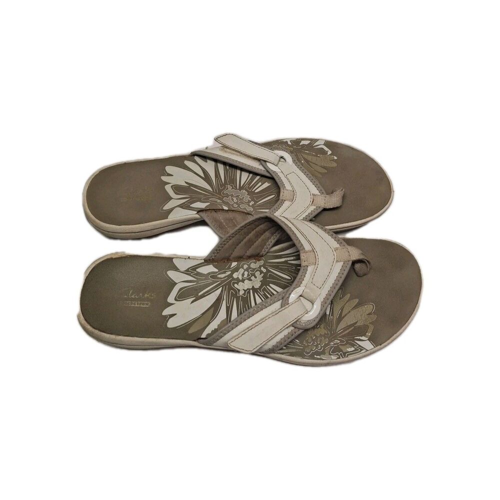 Clarks® Breeze Sea Cloudstepper Women's Flip Flop Sandals Size 8